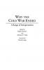 Why the Cold War Ended