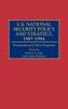 U.S. National Security Policy and Strategy 1987-1994