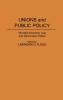 Unions and Public Policy