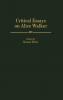 Critical Essays on Alice Walker