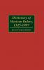 Dictionary of Mexican Rulers 1325-1997