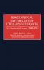 Biographical Dictionary of Literary Influences