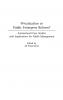 Privatization or Public Enterprise Reform? International Case Studies with Implications for Public Management