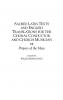 Sacred Latin Texts and English Translations for the Choral Conductor and Church Musician