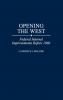 Opening the West