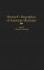 Brainard's Biographies of American Musicians