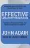 Effective Leadership Masterclass