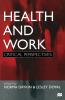Health and Work
