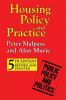 Housing Policy and Practice