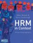 Human Resource Management in Context