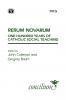 Concilium 1991/5 Rerum Novarum a Hundred Years of Catholic Social Teaching