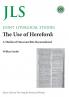 JLS 89 The Use of Hereford