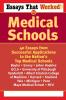 Essays that Worked for Medical Schools