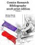 Comics Research Bibliography 2018 Print Edition volume 1