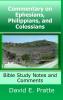 Commentary on Ephesians Philippians and Colossians