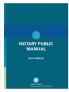 Rhode Island Notary Public Manual