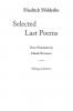 Selected Last Poems