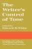 The Writer's Control of Tone