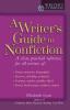A Writer's Guide to Nonfiction