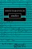 Shostakovich Studies
