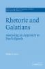 Rhetoric and Galatians