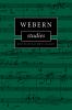 Webern Studies
