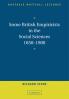 Some British Empiricists in the Social Sciences 1650 1900