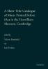 A Short-Title Catalogue of Music Printed Before 1825 in the Fitzwilliam Museum Cambridge