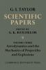 The Scientific Papers of Sir Geoffrey Ingram Taylor