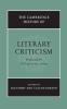The Cambridge History of Literary Criticism