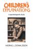 Children's Explanations