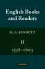 English Books and Readers 1558 1603