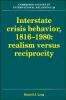 Interstate Crisis Behavior 1816 1980