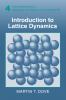 Introduction to Lattice Dynamics