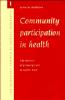 Community Participation in Health
