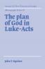 The Plan of God in Luke-Acts