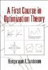 A First Course in Optimization Theory