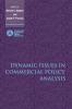 Dynamic Issues in Commercial Policy Analysis
