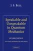 Speakable and Unspeakable in Quantum Mechanics