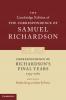 Correspondence of Richardson's Final Years             (1755-1761)