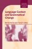Language Contact and Grammatical Change