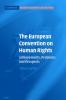 The European Convention on Human Rights