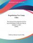 Regulations For Camp Allen