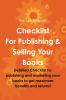 Checklist For Publishing & Selling Your Books