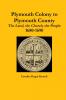 Plymouth Colony to Plymouth County