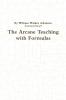The Arcane Teaching with Formulas