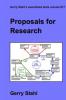 Proposals for Research