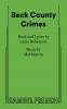 Back County Crimes