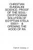 CHRISTIAN KUNDALINI SCIENCE- PROOF OF THE SOUL- CRYPTOGRAM SOLUTION OF EGYPTIAN STELA 55001-   &   OPENING THE HOOD OF RA