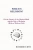 What is Religion?